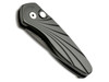 ProTech Sprint Automatic Knife 2937 - 1.95" CPM-S35VN Black Blade, Black 3D Wave Handle, Mother of Pearl Button, California Legal