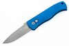 ProTech Emerson CQC7-A Blue Spear Point Auto - 3.25" 154CM Blade, Solid Blue Handles,