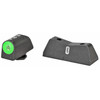 XS Sights DXT2 Standard Dot Tritium Night Sights - Green, For Glock 42/43/43X/48