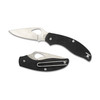 Byrd Knives Tern G10 Black Folding Knife - 2.75" Satin Plain Blade, G10 Handles