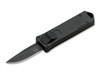 Boker Plus USB OTF Black - 1.77" D2 Black Stonewash Blade,  Black Handle