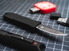 Boker Plus USB OTF Black - 1.77" D2 Black Stonewash Blade,  Black Handle