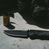 SOG Flash AT Blackout Assisted Folding Knife - 3.45" D2 Black Plain Blade, Black GRN Handles