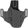 Crucial Concealment Covert OWB Holster - Right Hand, Kydex, Black,Fits Glock 19