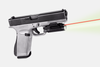 LaserMax Spartan Red Laser/Light Combo - Fits Picatinny, Black Finish, Adjustable Fit, with Battery