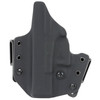 L.A.G. Tactical Defender Series OWB/IWB Holster - Fits Glock 19/23/32, Kydex, Right Hand, Black Finish