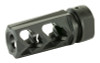Fortis Manufacturing 9mm PCC Muzzle Brake-1/2x28 Black 9MM-MB-BLK-28