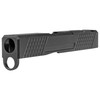 Grey Ghost Precision SPG43 Stripped Slide - Version 2 Slide Pattern - Optic Cutout Compatible With Shield RMS-C, DLC Finish, Black
