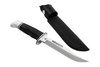 Buck Knives 119 Special Hunting Knife - 6" 420HC Blade, Black Phenolic Handles, Black Leather Sheath