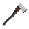 WOOX  AX1 Tomahawk-style Hand Ax - Midnight Grey Cerakote Carbon Steel Head, Hickory Handle, 15.70" OAL