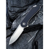 Civivi  Knives C907A Elementum Flipper Knife - 2.96" D2 Satin Blade, Black G10 Handles