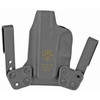 BlackPoint Tactical Mini Wing IWB Holster - Fits Glock 43X, Right Hand, Black Kydex, 15 Degree Cant