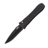 SOG Spec-Elite II AUTO Folding Knife - 4" Black TiNi Plain Blade, Aluminum Handles