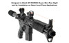 Leapers Inc - UTG AR15 Super Slim Fixed Low Profile Front Sight - Black