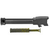 Apex Tactical Drop-In 4.0" Threaded Barrel for FN 509 - 1/2-28 Threads, Stainless Steel, Black Melonite, Thread Protector and Light Recoil Spring Assembly Included