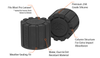 Peilican Rugged Silicone Camera Lens Cover - The Ultimate Protection for your Camera Lens