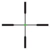 Standard Duplex Crosshair w/ Green Dot, Tritium / Fiber Optics Illuminated