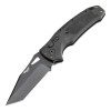 SIG Sauer by Hogue K320A Tactical AUTO Folding Knife - 3.5" S30V Black Tanto Plain Blade, Black Polymer Handles