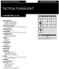 Nightstick USB-558XL Rechargeable Tactical Flashlight - 900 Lumens, 11,524 Candela, Black, IPX7 Waterproof
