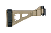 SB TACTICAL SBT EVO Pistol Stabilizing Brace For CZ Scorpion Evo 3 - FDE- SBTEV-01-SB