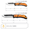 Outdoor Edge 3.0" RazorLite EDC - 3" 420J2 Replaceable Stainless Blade