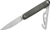 CIVIVI Crit Front Flipper Knife With Multi-Tool - Green Micarta Handle, 3.18" Stonewashed Nitro-V Steel