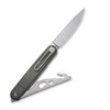 CIVIVI Crit Front Flipper Knife With Multi-Tool - Green Micarta Handle, 3.18" Stonewashed Nitro-V Steel