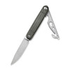 CIVIVI Crit Front Flipper Knife With Multi-Tool - Green Micarta Handle, 3.18" Stonewashed Nitro-V Steel