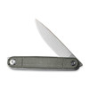 CIVIVI Crit Front Flipper Knife With Multi-Tool - Green Micarta Handle, 3.18" Stonewashed Nitro-V Steel