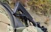 Leapers, Inc. - UTG Model 4 Combat Ops S2 Rifle Stock - Ambidextrous Sling Loop and Reversible QD Sling Swivel Housing, Black Finish