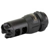 LanTac USA Dragon Muzzle Brake - 223 Remington/556NATO, 2.3" Length, Black, 1/2x28 TPI, Fits Dead Air KEYMO Wolfman