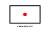 EOTech EFLX Mini Reflex Sight (MRS) - 6 MOA Red Dot, DeltaPoint Pro Footprint, Black