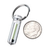 Glow Rhino Ember Glow Fob - Cylindrical Tritium Lamp with Injection Molded Polycarbonate Casing