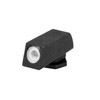 Meprolight Tru-Dot Fixed Tritium Front Sight - Green Tritium, White Front Sight Only, Fits Glock-All Models