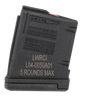 LWRC - Magpul 6.8SPC 5 Round Magazine - Fits LWRC LWRCI SIX8 6.8MM Only, Polymer, Black