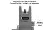 UTG Accu-Sync 45 Degree Offset Flip-up Sight - Combo MT-945/MT-745