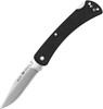 Buck 110 Slim Pro Folding Hunter - 3.75" S30V Plain Blade, Black G10 Handles, Deep Carry Pocket Clip