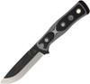 TOPS Knives BOB Brothers of Bushcraft Hunter - 4-5/8" 1095 Carbon Blade, White/Black G10 Handles
