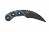TOPS Knives Devil's Claw - 3" 1095 Karambit Blade, Blue and Black G10 Handles - DEVCL-01