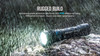 Olight Seeker 3 Rechargeable Flashlight - 3500 Lumens, 220 Meter Beam, Black