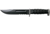 KA-BAR 1282 D2 Extreme Fighting Knife - 7" Combo Blade, Kraton G Handle, Kydex Sheath