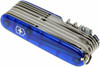 Victorinox Swiss Army Swiss Champ Multi-Tool Knife - Translucent Sapphire Edition, 33 Total Tools