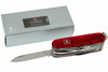 Victorinox Swiss Army Swiss Champ Multi-Tool Knife - Translucent Ruby Edition, 33 Total Tools