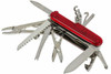 Victorinox Swiss Army Swiss Champ Multi-Tool Knife - Translucent Ruby Edition, 33 Total Tools