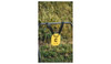 Caldwell 8" AR500 Gong Target - Yellow, AR500 Steel