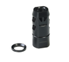 CMMG ZEROED Muzzle Brake - 223 Remington/556NATO, 1/2x28", Black, Includes Crush Washer