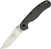 Ontario RAT II Folding Knife - 3.0" D2 Satin Plain Blade, Carbon Fiber/G10 Handles