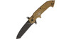 Extrema Ratio Knives Glauca J1 Folding Knife -  4.33" N690 Blade, Desert Tan Anodized Aluminum Handles