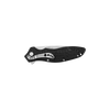 Kershaw 1830 Oso Sweet Assisted Flipper Knife - 3.1" Satin Plain Blade, Black GFN Handles