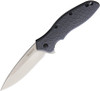 Kershaw 1830GRYSW Oso Sweet Assisted Flipper Knife - 3.1" Stonewash Plain Blade, Gray GFN Handles